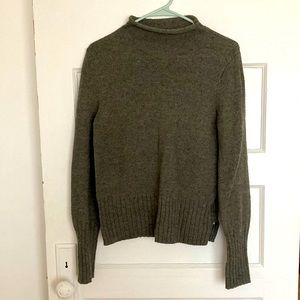 Madewell turtleneck sweater in forest green - Size M